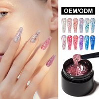 Gel de construction pour extension d'ongles en marque privée OEM, gel de construction dur pour l'art des ongles, gel de construction pour extension d'ongles
