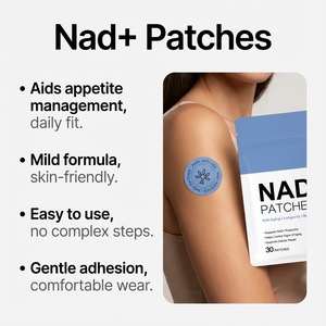 Parche de NAD+ para Aumentar la Energía, Antienvejecimiento, Biodegradable, Administración Transdérmica, 30 Unidades, para Hombres y Mujeres, Solución Profesional - Product Image 3