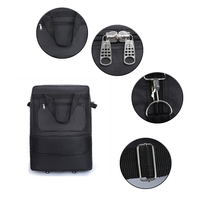 Grand sac à roulettes extensible, fourre-tout de Sport de nuit en plein air, sac de voyage pliable avec roulettes