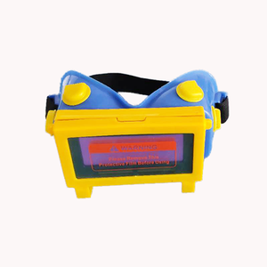 Solar Powered Auto Oscuramento Maschera di Saldatura Casco Goggle Eye con la fascia - Product Image 1