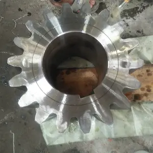 CNC Machining Customized Large Modulus Forged Steel Ball Mill Transmission Small Forged Gear