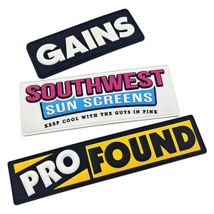 Ücretsiz tasarım özel 3D 2D yumuşak PVC <span class=keywords><strong>logo</strong></span> isı basın kabartmalı Velcro destek özel PVC yamalar kauçuk yama demir on - Product Image 1