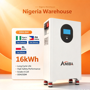 Sistema de Gestión de Almacenamiento Solar con Batería de Litio de 51.2V 32kWh, Montado en Pared, Disponible en Almacén en Nigeria - Product Image 1