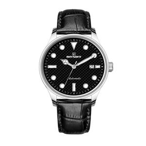 Montres de luxe minimalistes, boîtier de montre en acier inoxydable 316 L avec cadran en fibre de carbone, bracelet en cuir véritable super lumineux, unique - Product Image 5