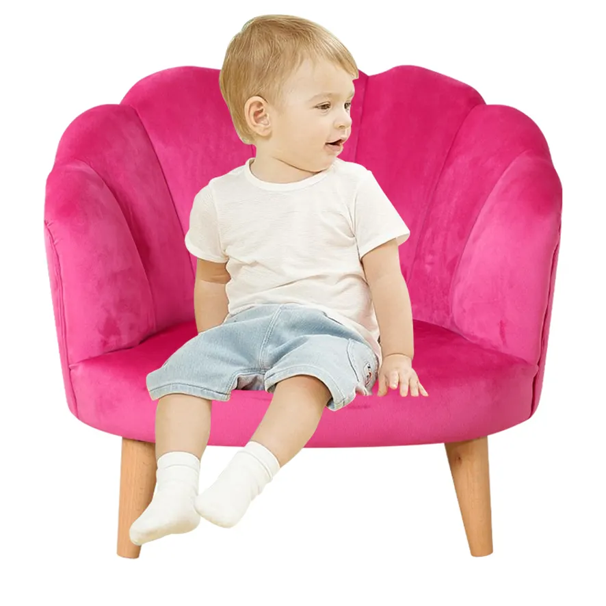 Flor niña bebé sofá moda nuevo diseño niños sillón para cálido dormitorio niños muebles