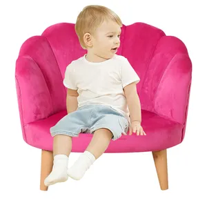 Flower Girl Baby Sofa Fashion New Design kids Armchair for Warm Bedroom kids Furniture