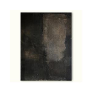 Peinture sur toile minimaliste, nature morte, peinte à la main, abstraite, neutre, décoration murale, art abstrait texturé, peinture à l'huile encadrée - Product Image 6