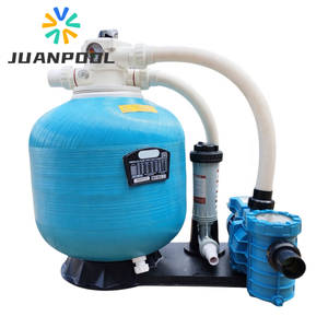 650Mm 1.5Hp Industry Best Above Ground Pool Pump And Filter Glass High Rate Pool Filter Unit With Pump For Outdoor Sauna