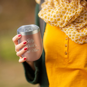 Gobelet à vin isotherme en acier inoxydable personnalisé de 12 oz, tasse à café isolée en forme d'œuf avec couvercle coulissant - Product Image 3