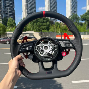 Volante Deportivo Personalizado M Sport de Fibra de Carbono de 3 Radios y 40 mm para <span class=keywords><strong>Audi</strong></span> - Product Image 1
