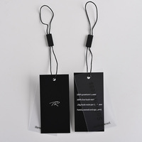 Etiquettes volantes de luxe personnalisées Etiquettes pour vêtements en aluminium Etiquettes avec logo personnalisé Billet pivotant Etiquettes volantes avec feuille d'or pour vêtements
