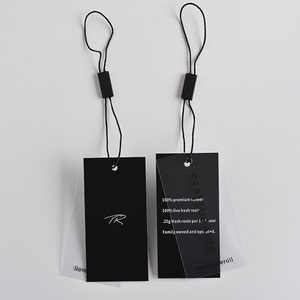 Etiquettes volantes de luxe personnalisées Etiquettes pour vêtements en aluminium Etiquettes avec logo personnalisé Billet pivotant Etiquettes volantes avec feuille d'or pour vêtements - Product Image 5