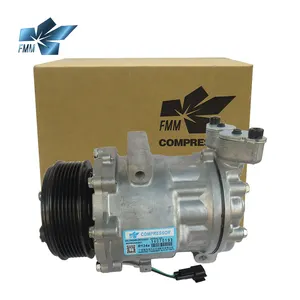 Compressor automotivo SD7V16 para carros, compressor AC de ar condicionado automotivo 7C19-19D629-BB 12v 7V16 para Ford Transit