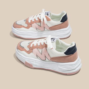 Zapatos deportivos para <span class=keywords><strong>mujer</strong></span>, estilo dad shoes, modernos, de malla transpirable, para estudiantes, combinables con todo, zapatillas de moda, zapatillas <span class=keywords><strong>deportivas</strong></span> para correr. - Product Image 3