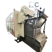 Chaudière à eau chaude automatique de type DZL, alimentée en granulés, horizontale, industrielle, pour le chauffage commercial et les applications industrielles