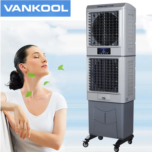 Ventilateur de refroidissement d'eau électrique, panneau LED, brésil, refroidisseur d'air, portable, sud-SP,