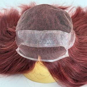 Remy Hair Women's <b>Toupee</b> & Wigs for Thinning Hair-Natural Wave PU Base 100% Hand Tied Soft Smooth Feeling Custom Made - Product Image 4
