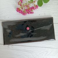 Pochette transparente en PVC pour billets de tourisme, imperméable et légère, personnalisée, portefeuille transparent