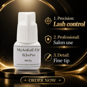 Colle pour extensions <span class=keywords><strong>de</strong></span> <span class=keywords><strong>cils</strong></span> 0,3 seconde, adhésif professionnel pour <span class=keywords><strong>cils</strong></span> naturels, gel <span class=keywords><strong>de</strong></span> fixation pour salon et usage beauté - Product Image 6