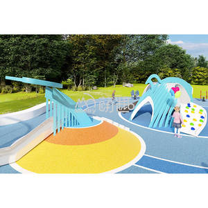 Zona de juegos al aire libre con diseño personalizado Moetry Whale Themed Kids Area para instalaciones de entretenimiento de recreación urbana - Product Image 2