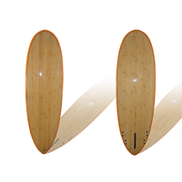 Planches de Surf classiques en époxy, plaques de finition en bois fabriquée en chine avec queue de poisson