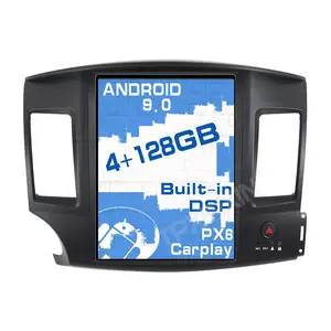 עבור מיצובישי לנסר 2010-2015 128G אנדרואיד 9 רכב רדיו GPS ניווט יחידת רדיו מקליט מולטימדיה נגן אלחוטי carplay