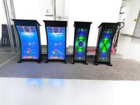 Écran LED de podium numérique mobile en aluminium plein couleur 4K HD P1.86 pour conférence