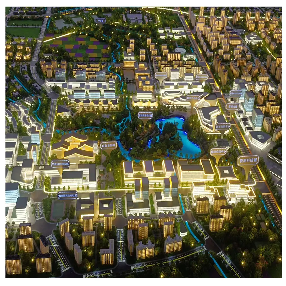 Novità design master modello di pianificazione urbana per l'edilizia immobiliare