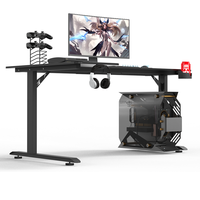 Escritorio para Juegos en Forma de L Wquantum, Mesa para Computadora Gamer, Escritorio para Videojuegos