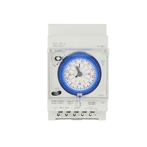 Control de tiempo diario de alta cantidad, interruptores analógicos de 3 módulos, temporizador SUL181d con 200 horas de reserva de batería, corriente máxima de 16A - Product Image 4