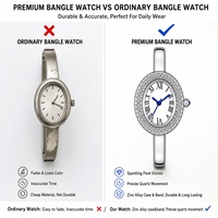 Vecchi soldi Vintage orologi da polso per le donne di alta qualità movimento giapponese orologio al quarzo all'ingrosso a buon mercato Moissanite diamante orologio