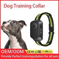Modisches Rabattangebot Wiederaufladbares Magnetisches Anti-Bell-Halsband Wasserdichtes Vibrierendes Schock-Trainingshalsband für Hunde