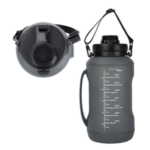 2026 Wholesale Pink Soft Silicone Stylish Portable <b>Large</b> Capacity Gym Water Bottle for Outdoor - Product Image 1