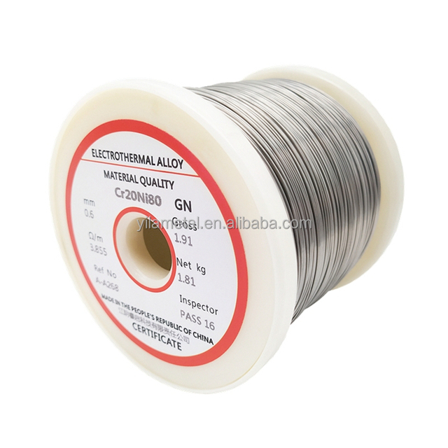 Ni60Cr15 Ni35Cr20 Spool Wire Ni80Cr20 Nichrome Heating Wire for Foam Cutting Machine