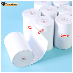 กระดาษม้วนความร้อนขนาด 80x80 มม. หนา 13 มม. น้ำหนัก 55 แกรม - Product Image 1