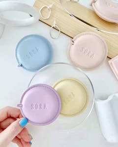 Ruban à mesurer souple tailleurs pour le corps <span class=keywords><strong>Mini</strong></span> <span class=keywords><strong>poche</strong></span> en cuir PU Logo personnalisé ruban à mesurer - Product Image 4