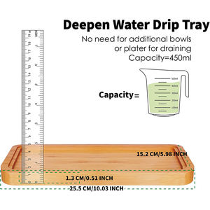 Moule à tofu en bambou pour presser le tofu Retirer l'eau du tofu extra ferme - Product Image 5