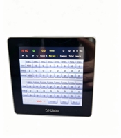 Controlador de Temperatura PID con Pantalla Táctil Teshow MF96H4, Temporizador Programable de 32 Canales, Pantalla LCD