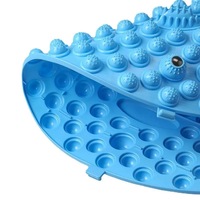 Tapis de massage des pieds CW MGM001 avec acupression et aimants, en TPE/silicone, portable et imperméable