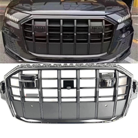 Nouvelle Grille de Pare-chocs Avant PNB ABS de Haute Qualité pour Audi Q7 SQ7 2021-2024, Cadre Chromé, Kit de Mise à Niveau de Voiture Facelift, Garantie 1 An