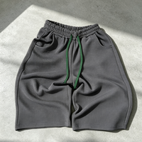 Pantalones Cortos de Alta Calidad para Hombre, Personalizables con Logotipo, Tela Waffle, 380 g/m², Felpa Francesa