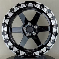 Rines de Aleación Forjados de Alta Calidad Personalizados con Desplazamiento Offset 5x114.3 5x120 6x139.7 de 17-24 Pulgadas, Compatibles con F150 RAV4 CR-V Ram Modelo Y
