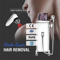 American 100% 510K Certificat 2 ans de garantie 3 vagues Diode Laser 755 808 1064 Lazer Diode Laser Hair Removal Machine