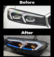 Phare G20 2023 2025 Série 3 RGB Amélioré LED Lentille Laser Style OSS Ikon Lampe Avant Plug and Play pour BMW