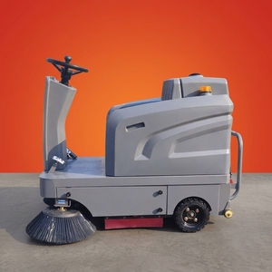 Nettoyeur de sols robuste pour usage intensif |   Autolaveuse industrielle à double brosse 24000m2/h pour entrepôt - Product Image 2