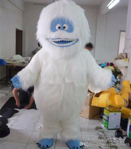 Disfraz de Peluche Yeti Abominable, Unisex, para Adultos, Monstruo de las Nieves, Halloween, Navidad, Anime, Dibujos Animados, Mascota, con Casco (MOQ 1 Pieza) - Product Image 1