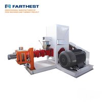Ligne de production d'extrudeuses de granulés d'aliments pour petits poissons Liyang Farthest
