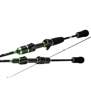 Canne à pêche ultra légère en carbone 1.5-1.8m, à action solide UL, longue coulée, cannes à pêche télescopique pour truite et vairon, cannes à pêche en eau douce - Product Image 5