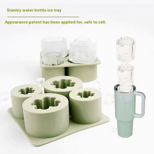 Silicone Ice Cup 4 PC Ice Mold <b>Set</b> Easy-to-Use Ice Cream Maker <b>Tools</b> for <b>Kids</b> Sustainable - Product Image 4