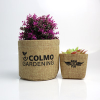 Kit de démarrage pour bonsaïs débutants : Pot de culture en tissu de jute, outils et jardinière pour plantes d'intérieur, idéal pour le jardinage DIY